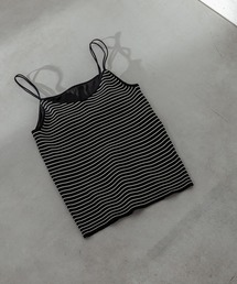 mystic | パット付ニットキャミソール(キャミソール)