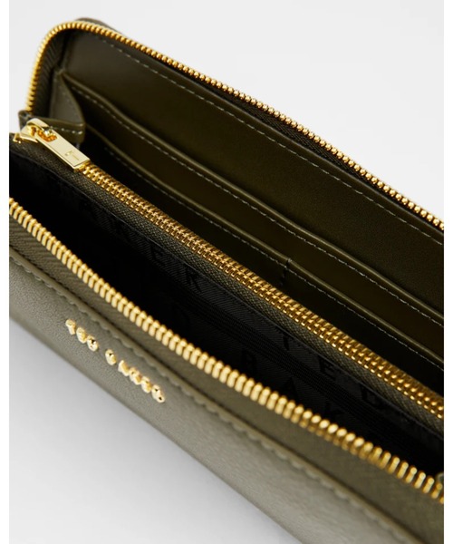 Ted Baker（テッドベーカー）の「LACEYY　レザー ラウンドジップウォレット / 長財布（財布・レディース・ブラック/ブラウン/オリーブ・O/S）」の14枚目の写真
