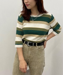 apres jour mignon | マルチボーダーニット【ZOZOTOWN限定アイテム】(ニット/セーター)