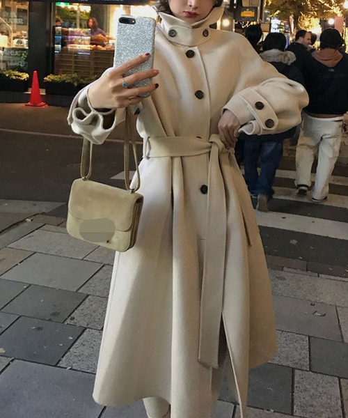 未使用エムエスジーエムMSGMラッフルフリルロングチェスターロングコートベージュ お悩み解決】身長・サイズ別バックデザインチェスターコート徹底解説