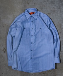 RED KAP | 【REDKAP】LONG SLEEVE STRIPE WORK SHIRT "ストライプワークシャツ長袖"(シャツ/ブラウス)