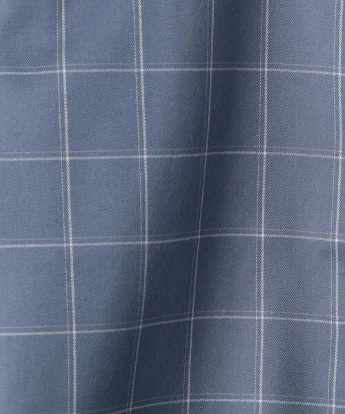 green label relaxing(グリーンレーベルリラクシング)の「ビエラ ウィンドウペーン ボタンダウン シャツ -防シワ-(シャツ/ブラウス・メンズ・ホワイト/ネイビー/ライトブルー/モカ・L/S/XL/M)」の21枚目の写真