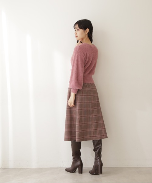 JILL by JILLSTUART - JILL BY JILLSTUART ショートフェザーカーディガン JILL by JILL STUART（ジルバイジルスチュアート）の