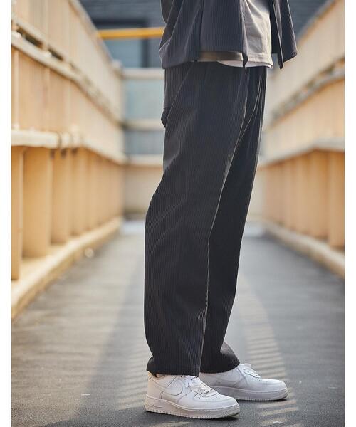 green label relaxing（グリーンレーベルリラクシング）の「＜green label relaxing＞ソフトコール PLAY-PANTS パンツ（その他パンツ・メンズ・ブラック/ダークグレー/ベージュ・S/XL/M/L）」の3枚目の写真