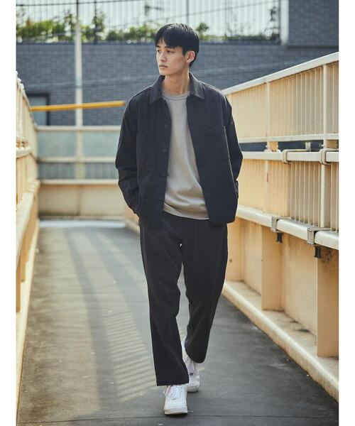 green label relaxing（グリーンレーベルリラクシング）の「＜green label relaxing＞ソフトコール PLAY-PANTS パンツ（その他パンツ・メンズ・ブラック/ダークグレー/ベージュ・S/XL/M/L）」の10枚目の写真