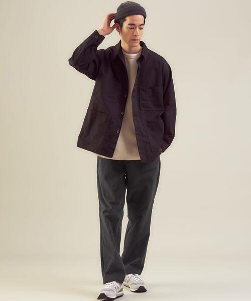 green label relaxing（グリーンレーベルリラクシング）の「＜green label relaxing＞ソフトコール PLAY-PANTS パンツ（その他パンツ・メンズ・ブラック/ダークグレー/ベージュ・S/XL/M/L）」の18枚目の写真