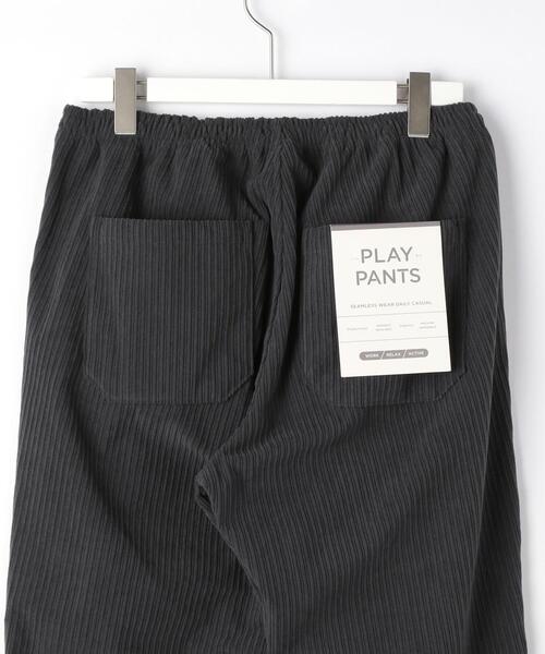 green label relaxing（グリーンレーベルリラクシング）の「＜green label relaxing＞ソフトコール PLAY-PANTS パンツ（その他パンツ・メンズ・ブラック/ダークグレー/ベージュ・S/XL/M/L）」の7枚目の写真