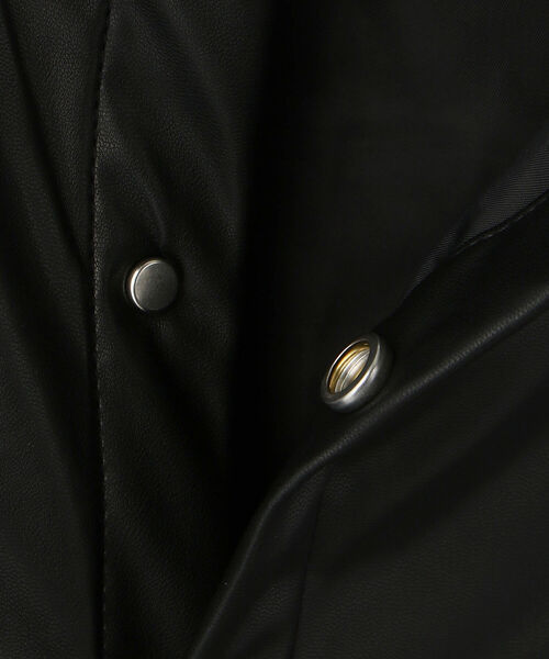 DANKE SCHON（ダンケシェーン）の「DankeSchon/ダンケシェーン/エコレザーシャツ/EcoLether Shirt（シャツ/ブラウス・メンズ・ブラック・FREE）」の11枚目の写真