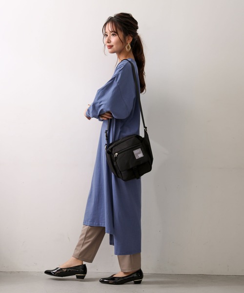 ALTROSE（アルトローズ）の「[OSAＭPOBAGシリーズ]　撥水ポリ　ショルダーバッグ（ショルダーバッグ・レディース・ブラック/ベージュ/ネイビー/グレー・FREE）」の10枚目の写真