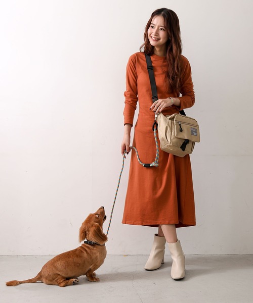 ALTROSE（アルトローズ）の「[OSAＭPOBAGシリーズ]　撥水ポリ　ショルダーバッグ（ショルダーバッグ・レディース・ブラック/ベージュ/ネイビー/グレー・FREE）」の22枚目の写真