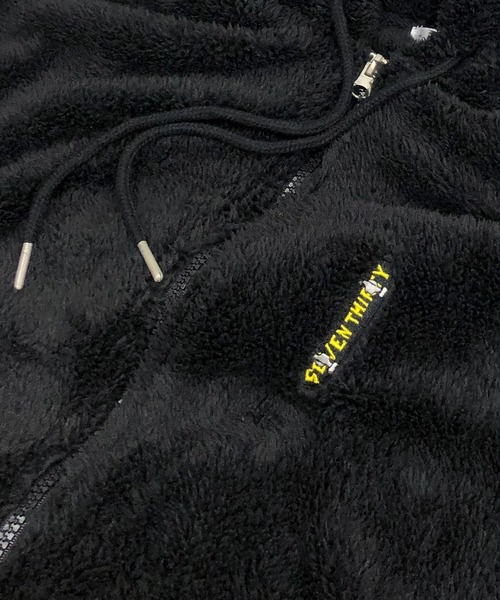 ADMIX/ATELIER SAB MEN（アドミックスアトリエサブメン）の「【RE730 なみおくん コレクション】両面ボア アップリケ 刺繍 オーバーサイズ ジップアップ パーカー（パーカー・メンズ・ホワイト/ブラック/グレー・48/50/52）」の21枚目の写真