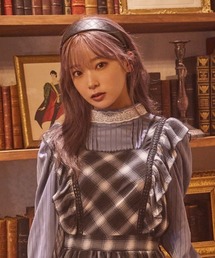 axes femme POETIQUE | キルトレザーカチューシャ(カチューシャ)