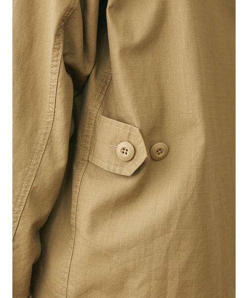 Green Parks(グリーンパークス)の「ミリタリージャケット*(ミリタリージャケット・レディース・ベージュ/カーキ・FREE)」の8枚目の写真