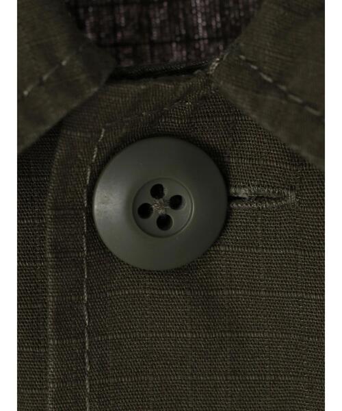 Green Parks(グリーンパークス)の「ミリタリージャケット*(ミリタリージャケット・レディース・ベージュ/カーキ・FREE)」の16枚目の写真
