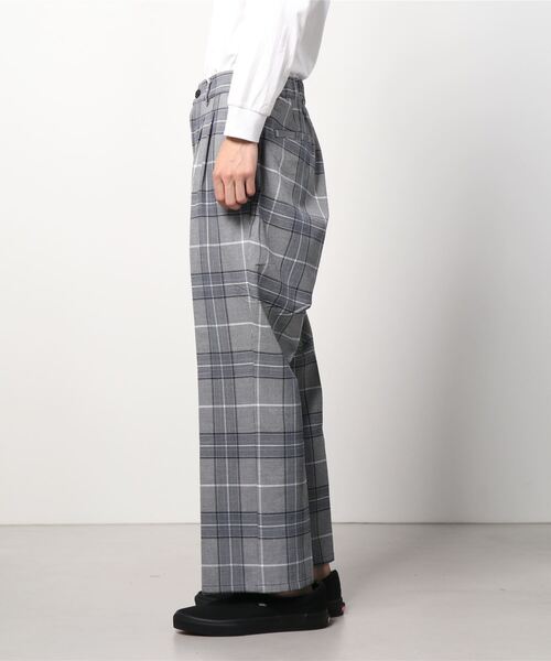 JACKROSE（ジャックローズ）の「JE TR ワイドパンツ（その他パンツ・メンズ・ブラック/チェック/グレー・M/L）」の15枚目の写真
