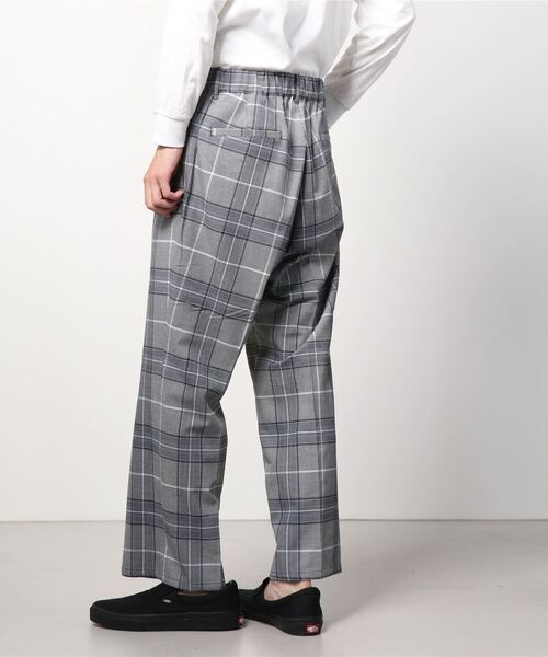 JACKROSE（ジャックローズ）の「JE TR ワイドパンツ（その他パンツ・メンズ・ブラック/チェック/グレー・M/L）」の14枚目の写真