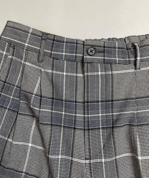 JACKROSE（ジャックローズ）の「JE TR ワイドパンツ（その他パンツ・メンズ・ブラック/チェック/グレー・M/L）」の8枚目の写真