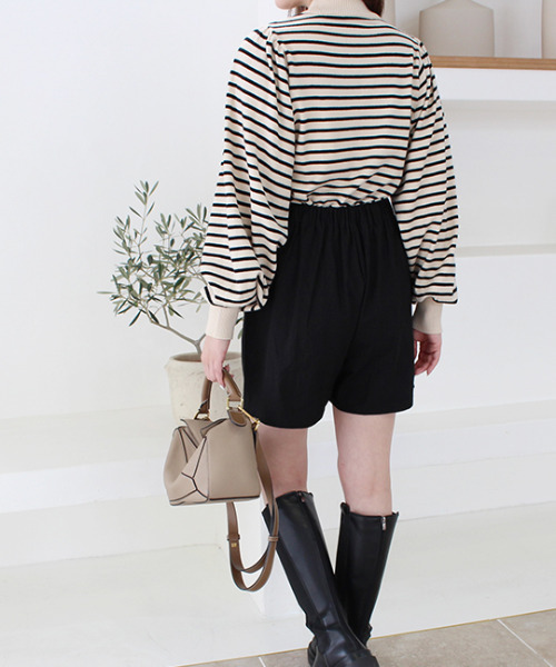 MODE ROBE（モードローブ）の「ボリューム袖ニット（ニット/セーター・レディース・アイボリー/ブラック/ブラウン/その他・FREE）」の14枚目の写真