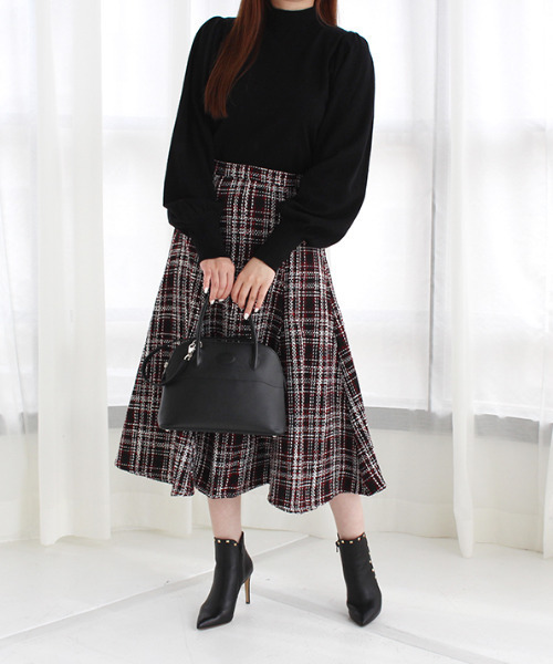 MODE ROBE（モードローブ）の「ボリューム袖ニット（ニット/セーター・レディース・アイボリー/ブラック/ブラウン/その他・FREE）」の20枚目の写真