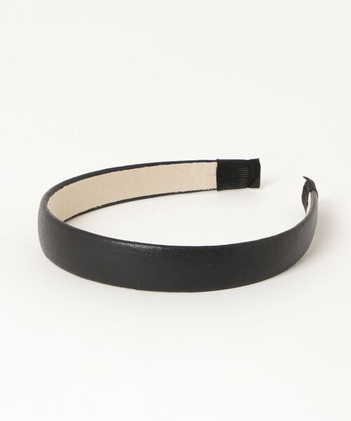 WEGO(ウィゴー)の「WEGO/フェイクレザー細カチューシャ(カチューシャ・レディース・ベージュ/オフホワイト/ブラック・FREE)」の5枚目の写真