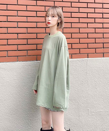 Voyage titty&Co.PETIT | 【Voyage titty&Co. PETIT】バックオープンゆるロンTee(Tシャツ/カットソー)
