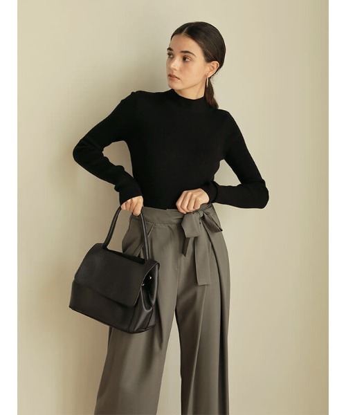 ACYM（アシーム）の「Marshmallow touch rib ニット（ニット/セーター・レディース・ブラック/ベージュ/アイボリー・FREE）」の14枚目の写真