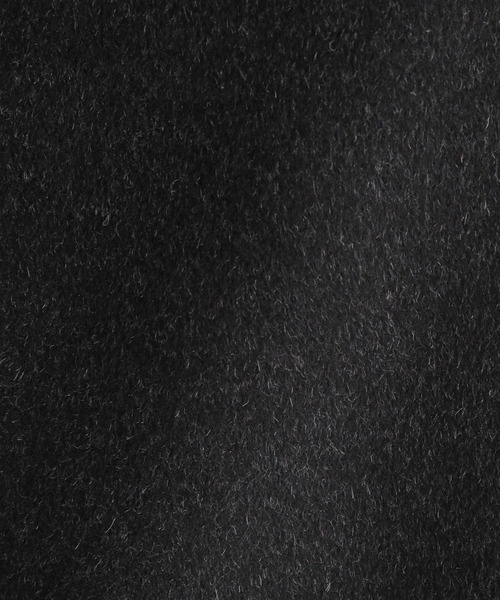 Andemiu(アンデミュウ)の「リバーシブルウールチェックコート215192(ノーカラーコート・レディース・ブラック/グレー/モカ・FREE)」の17枚目の写真