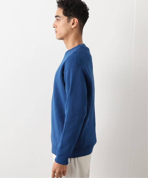 417 EDIFICE（フォーワンセブンエディフィス）の「12G Tech ウォッシャブルアゼクルーネック（ニット/セーター・メンズ・ブラック/ホワイト/ベージュ/サックスブルー/パープル・SMALL/MEDIUM/LARGE）」の11枚目の写真