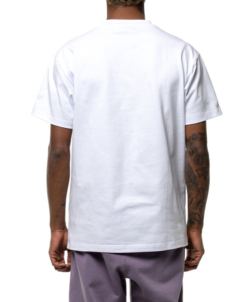 TAIKAN（テイケン）の「【TAIKAN / テイケン】RHEK S/S T WHITE / PURPLE  / グラフィックTシャツ（Tシャツ/カットソー・メンズ・ホワイト×パープル・SMALL/MEDIUM/LARGE/X-LARGE）」の2枚目の写真