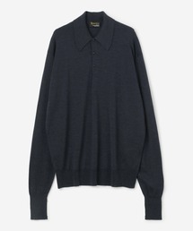 【KAPTAIN SUNSHINE】〈別注〉ハイゲージニットポロ MEN