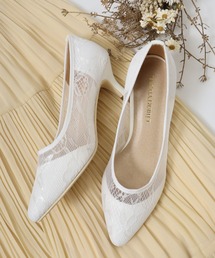 パンプス（ホワイト/白色系・レース）ファッション通販 - ZOZOTOWN