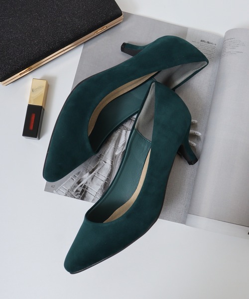 LibertyDoll（リバティードール）の「LibertyDoll ポインテッドトゥ 5.5㎝ピンヒール 履き心地が良く走れるパンプス（パンプス・レディース・ベージュ/ブルー系その他2/ブラック系その他2/ピンク/ブラック/アイボリー/ベージュ系その他2/ゴールド系その他/ブルー系その他/グレー/ブラック系その他5/ベージュ系その他/ブラック系その他3/チェック/ホワイト/ブラック系その他4/シルバー系その他/レッド/パイソン/ベージュ系その他3/レオパード/モスグリーン/ピンクゴールド/ブラック系その他/シルバー/ライトブルー/オレンジ/ネイビー/グレイッシュベージュ/ピンクベージュ/ゴールド/マスタード/グレー系その他/ブルー/ホワイト系その他/グリーン系その他/ライトグリーン/パープル/ブラック系その他6/ゴールド系その他2/ゼブラ/シルバー系その他2・S/LL/SS/L/M/3L）」の19枚目の写真