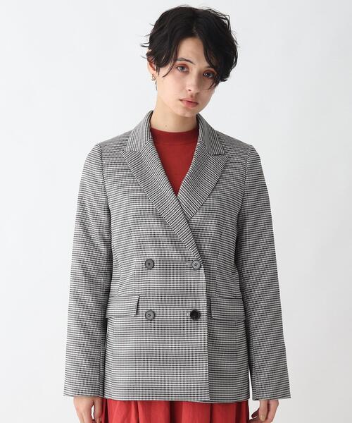 AG by aquagirl（エージーバイアクアガール）の「◆ダブルブレストテーラードジャケット【WEB限定サイズ】（テーラードジャケット・レディース・チャコールグレー/ネイビー/ベージュ系その他5・40/38/36）」の4枚目の写真