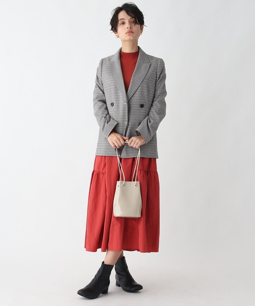 通販生活 ファッション AG by aquagirl（エージーバイアクアガール）の「◇ダブル ジャケット・アウター