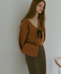 Zip square shoulder / ジップ スクエア ショルダー