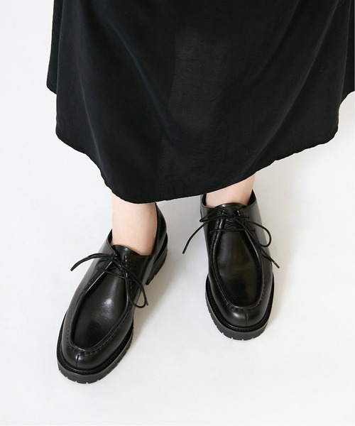GRISE レザーVIBRAMチロリアンシューズ ス*ー様 GRISE レザーVIBRAMチロリアンシューズ - メルカリ