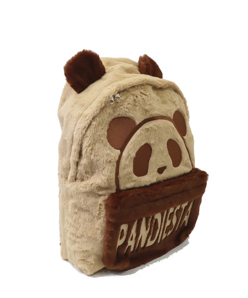 PANDIESTA（パンディエスタ）の「モコモコパンダ 耳付きフェイクファー 