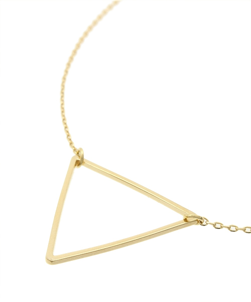 ROSE BUD（ローズバッド）の「(K-JEWELRY) NECKLACE-TRIANGUL（ネックレス・レディース・ゴールド・ONE SIZE）」の3枚目の写真