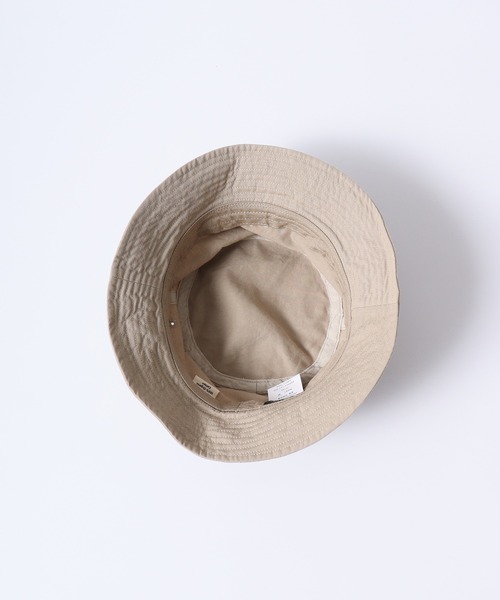 Lee(リー)の「Lee COLOR BUCKET OG COTTON カラー バケット(ハット・レディース・ベージュ/ピンク/ネイビー/ホワイト/ブラック/グリーン/ブルー・FREE)」の11枚目の写真