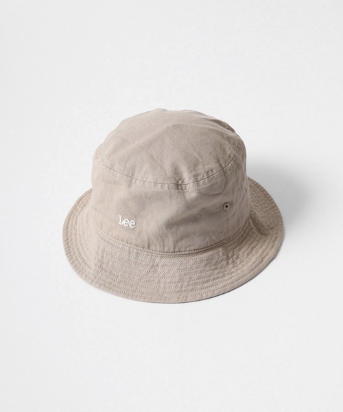 Lee(リー)の「Lee COLOR BUCKET OG COTTON カラー バケット(ハット・レディース・ベージュ/ピンク/ネイビー/ホワイト/ブラック/グリーン/ブルー・FREE)」の18枚目の写真