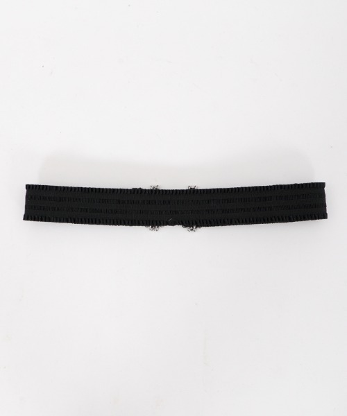 axes femme(アクシーズファム)の「アラベスクゴムベルト(ベルト・レディース・ブラック/ブラウン・MEDIUM)」の9枚目の写真