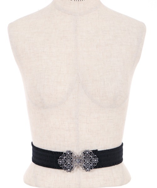 axes femme(アクシーズファム)の「アラベスクゴムベルト(ベルト・レディース・ブラック/ブラウン・MEDIUM)」の17枚目の写真