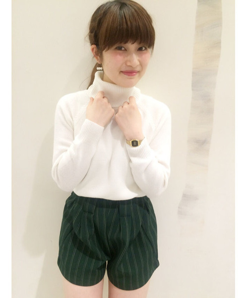 Chico（チコ）の「ボンディングPT（その他パンツ・レディース・グリーン/ホワイト/ネイビー/ブラック・FREE）」の4枚目の写真