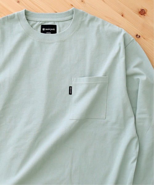 Snow Peak(スノーピーク)の「【SNOW PEAK / スノーピーク】別注 CIRCLE ロゴTシャツ(Tシャツ/カットソー・メンズ・ホワイト/ベージュ/グレー・MEDIUM/LARGE)」の5枚目の写真