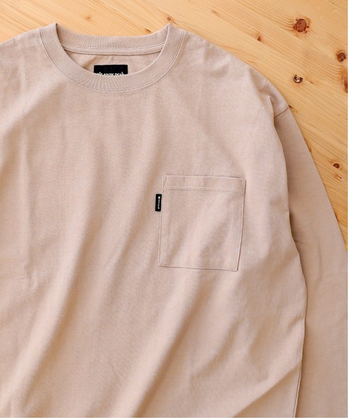 Snow Peak(スノーピーク)の「【SNOW PEAK / スノーピーク】別注 CIRCLE ロゴTシャツ(Tシャツ/カットソー・メンズ・ホワイト/ベージュ/グレー・MEDIUM/LARGE)」の6枚目の写真