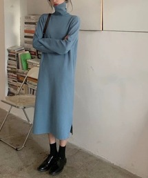 【Wefst】タートルロングワンピ