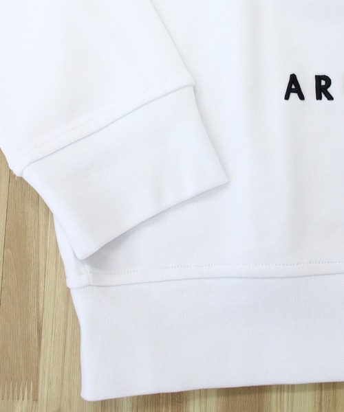ARMANI EXCHANGE(アルマーニエクスチェンジ)の「A│X ICON ロゴ刺繍スウェットパ-カー 8NZMPC ZJ1ZZ(パーカー・メンズ・ホワイト/ブラック・M/L/XL)」の9枚目の写真