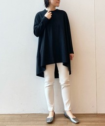 BEARDSLEY | 後ろコクーンシルエット サラットチュニックカットソー(Tシャツ/カットソー)