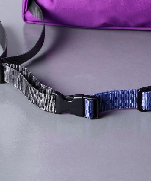 zattu（ザッツ）の「＜zattu (ザッツ) ＞ TYKE-LQ/リュックサック（ショルダーバッグ・メンズ・ブラック/パープル/グレー・FREE）」の8枚目の写真