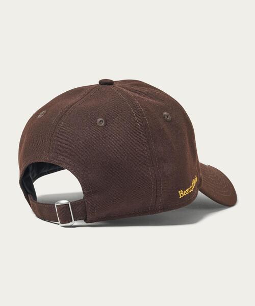 New Era 9TWENTY SDブラウンキャップ　レザー NEW ERA（ニューエラ）の「【別注】 ＜NEW ERA（ニューエラ
